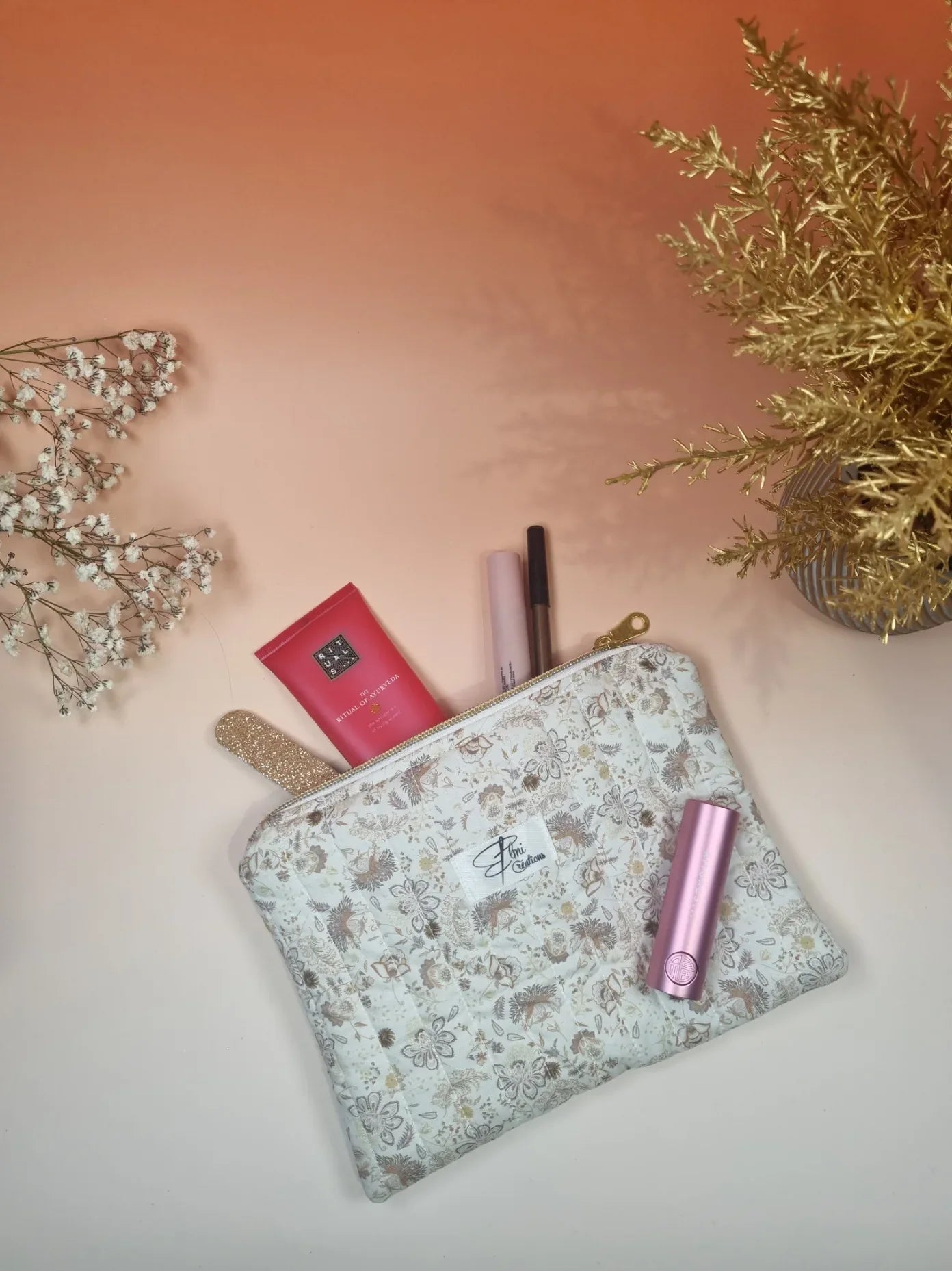 Pochette plate douceur - ELMI Créations