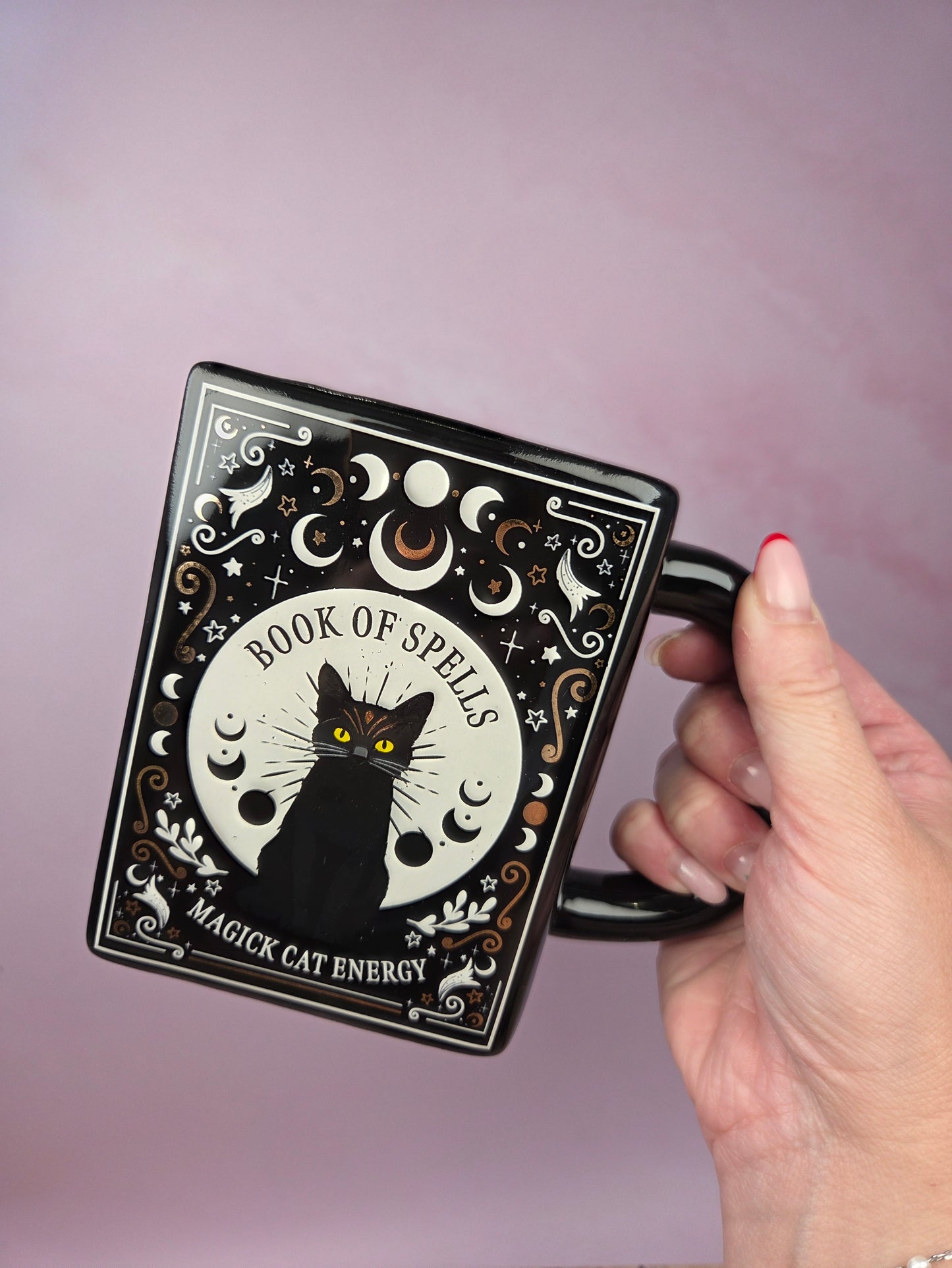Tasse livre céramique - Finitions dorées & tons pastels