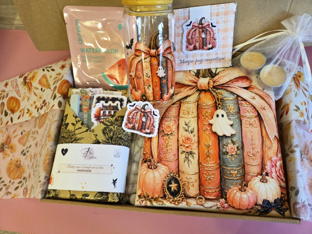 Coffret signature - livres citrouilles