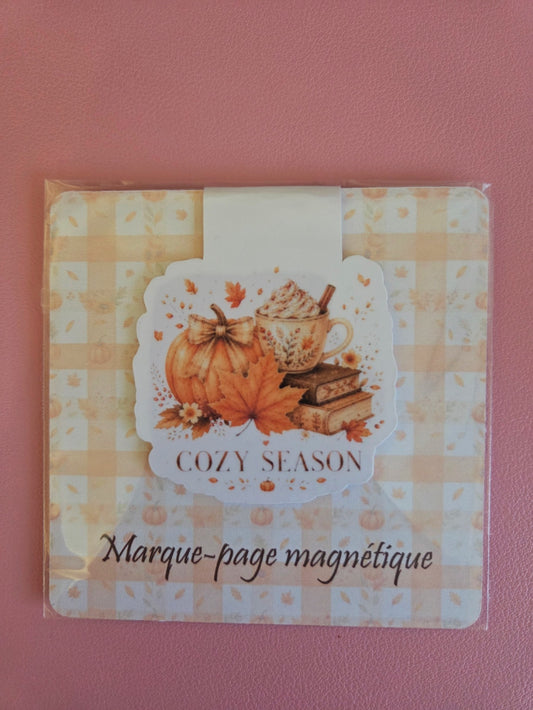 Marque-page magnétique Cosy Season