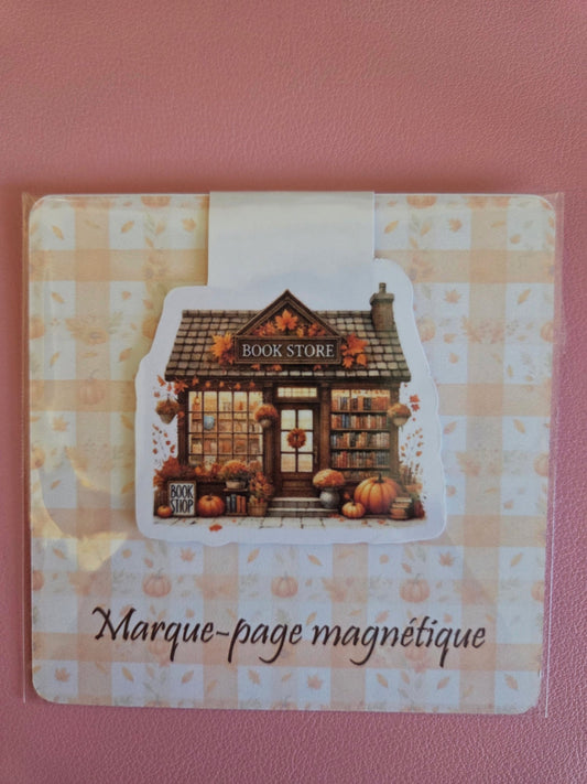Marque-page magnétique bookstore