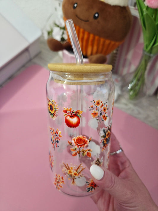 Glasscup Fleurs d'automne
