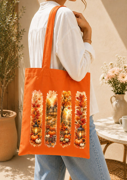 Totebag automne paysage d'automne