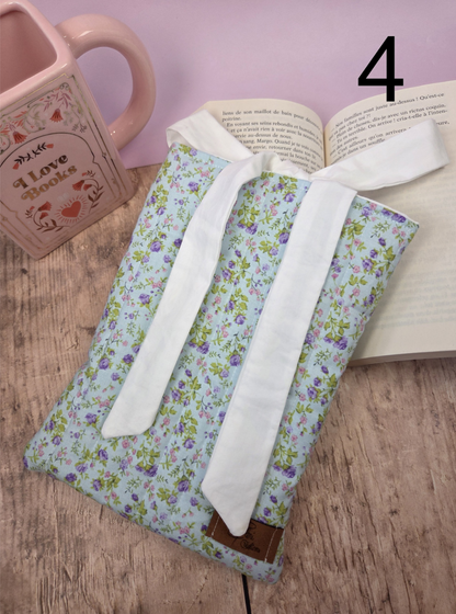 Housse de livre de poche coton motifs- Sélection boutique
