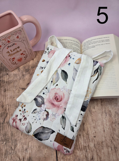 Housse de livre de poche coton motifs- Sélection boutique