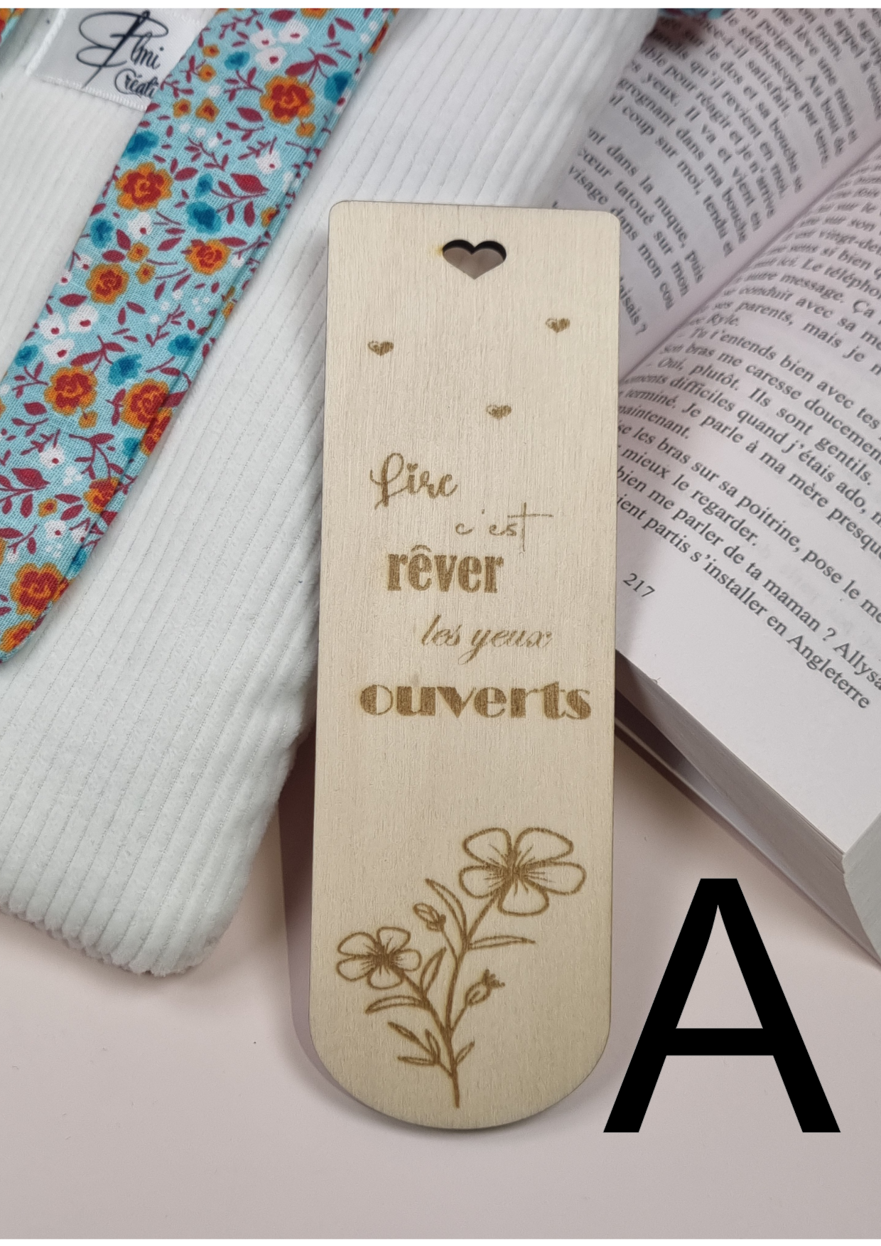 Marque page personnalisable