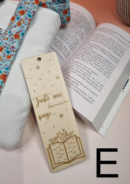 Marque page personnalisable